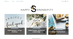 Desktop Screenshot of happyserendipity.com